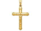 FJC Finejewelers 14k Yellow Gold Reversible Crucifixcross Charm
