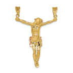FJC Finejewelers 14k Two-tone Gold Rose Corpus Charm