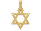FJC Finejewelers 14k Yellow Gold Bright Cut Star Of David Charm