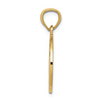 FJC Finejewelers 14k Yellow Gold Filigree Circle Chai Charm