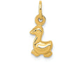 FJC Finejewelers 14k Yellow Gold Duck Charm