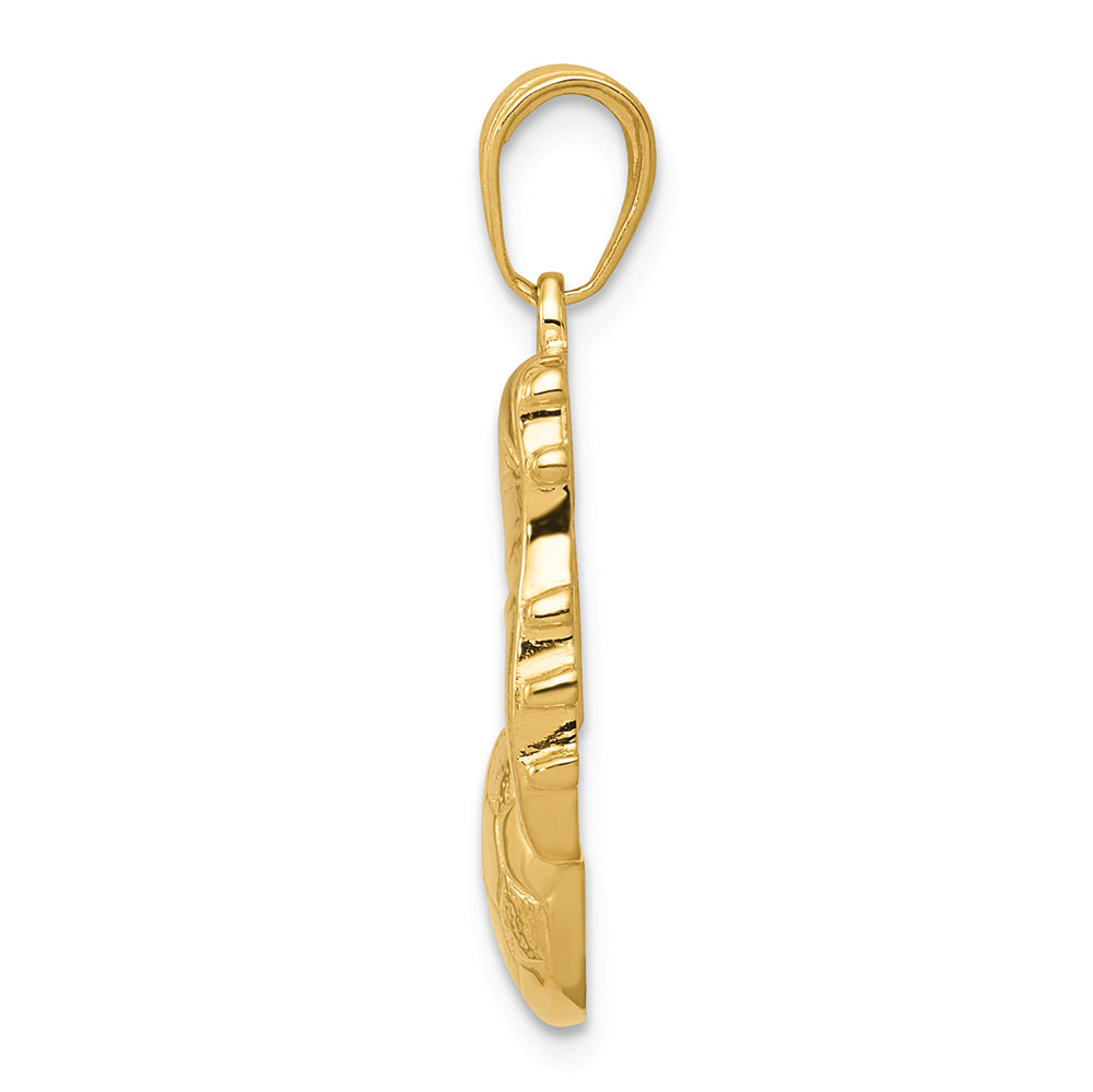 FJC Finejewelers 14k Yellow Gold Soccer Ball And Shoe Charm