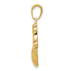FJC Finejewelers 14k Yellow Gold Soccer Ball And Shoe Charm