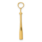 FJC Finejewelers 14k Yellow Gold 3d Baseball Bat Charm