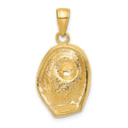 FJC Finejewelers 14k Yellow Gold Baseball Glove And Ball Charm