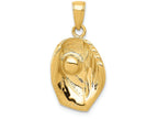 FJC Finejewelers 14k Yellow Gold Baseball Glove And Ball Charm