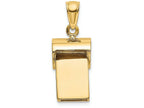 FJC Finejewelers 14k Yellow Gold 3d Whistle Charm