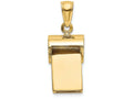 FJC Finejewelers 14k Yellow Gold 3d Whistle Charm