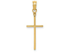 FJC Finejewelers 14k Yellow Gold Polished Cross Charm
