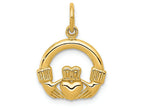 FJC Finejewelers 14k Yellow Gold Claddagh Charm