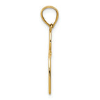FJC Finejewelers 14k Yellow Gold Passion Cross Charm