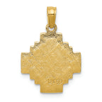FJC Finejewelers 14k Yellow Gold Jerusalem Cross Charm