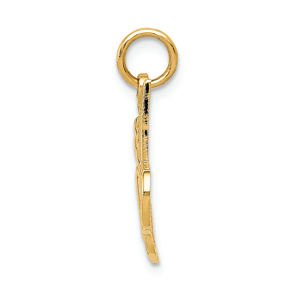 FJC Finejewelers 14k Yellow Gold #1 Daughter Charm