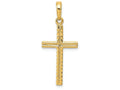 FJC Finejewelers 14k Yellow Gold Latin Cross Charm