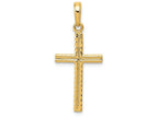 FJC Finejewelers 14k Yellow Gold Latin Cross Charm