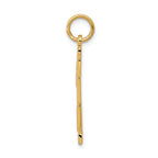 FJC Finejewelers 14k Yellow Gold #1 Son Charm