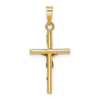 FJC Finejewelers 14k Two-tone Gold Inri Crucifix Charm
