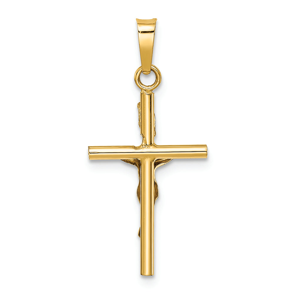 FJC Finejewelers 14k Two-tone Gold Inri Crucifix Charm