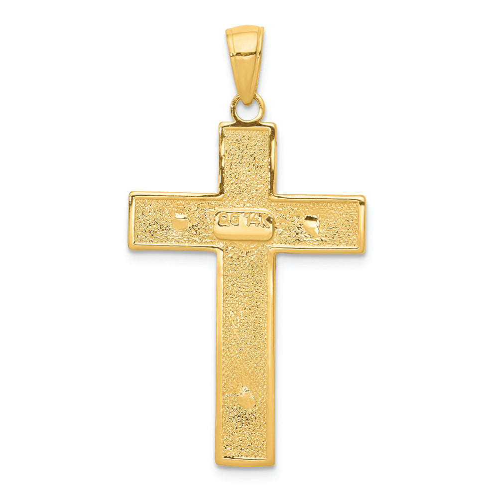 FJC Finejewelers 14k Yellow Gold Crucifix Charm