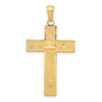 FJC Finejewelers 14k Yellow Gold Crucifix Charm