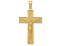 FJC Finejewelers 14k Yellow Gold Crucifix Charm