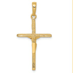 FJC Finejewelers 14k Yellow Gold Crucifix Charm