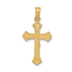 FJC Finejewelers 14k Yellow Gold Inri Crucifix Charm