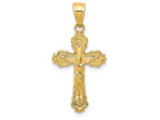FJC Finejewelers 14k Yellow Gold Small Crucifix Charm