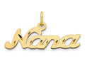 FJC Finejewelers 14k Yellow Gold Nana Charm