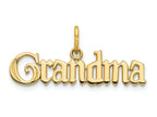 FJC Finejewelers 14k Yellow Gold Grandma Charm