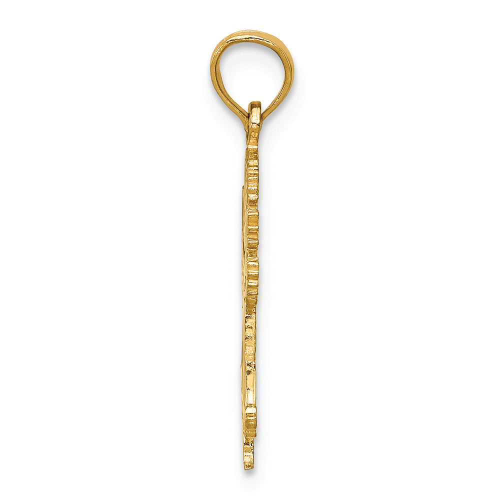 FJC Finejewelers 14k Yellow Gold Angel Charm