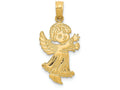 FJC Finejewelers 14k Yellow Gold Angel Charm