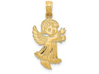 FJC Finejewelers 14k Yellow Gold Angel Charm
