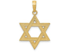 FJC Finejewelers 14k Yellow Gold Star Of David Charm