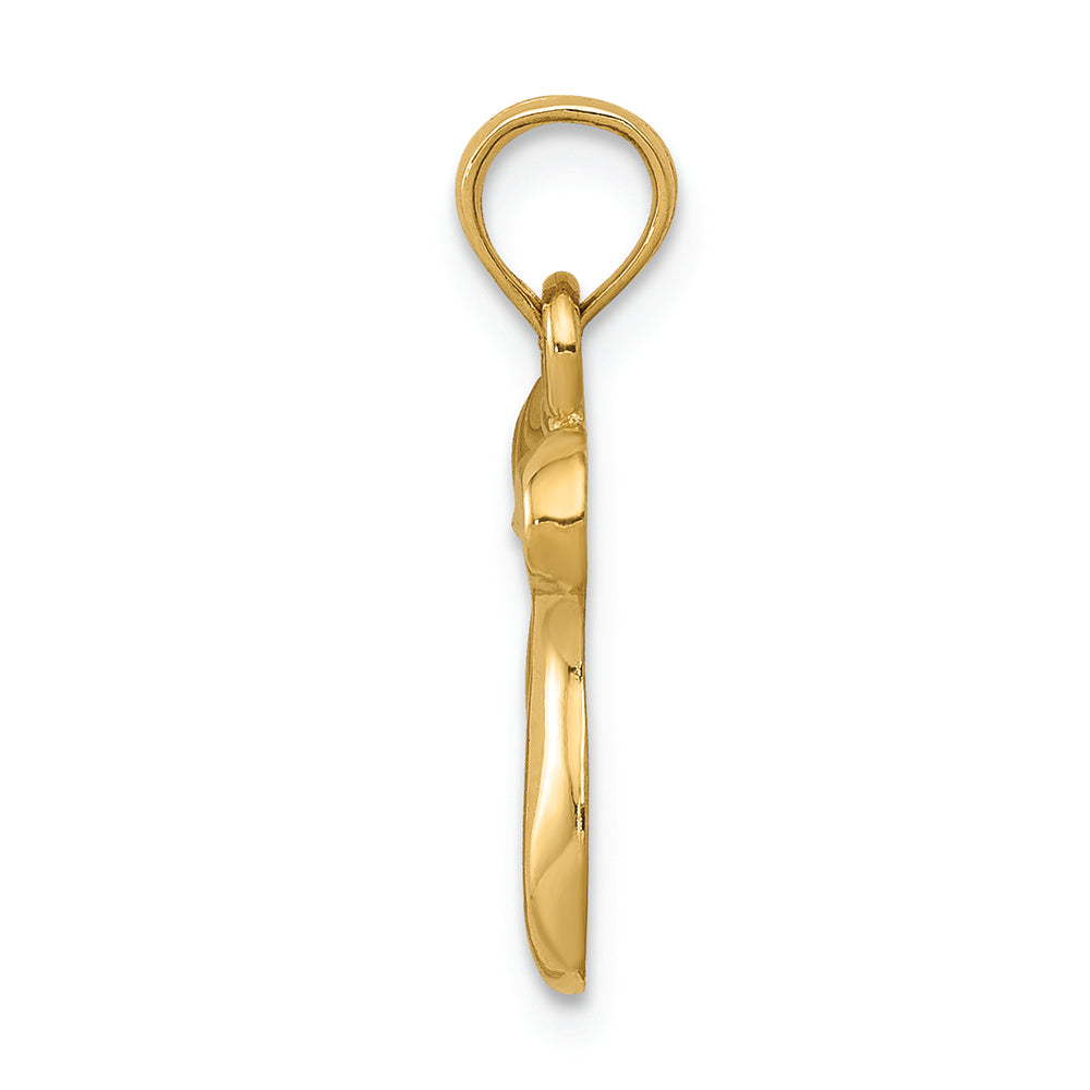 FJC Finejewelers 14k Yellow Gold Chai Charm