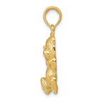FJC Finejewelers 14k Yellow Gold Teddy Bear Charm
