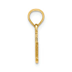 FJC Finejewelers 14k Yellow Gold #1 Grad Charm
