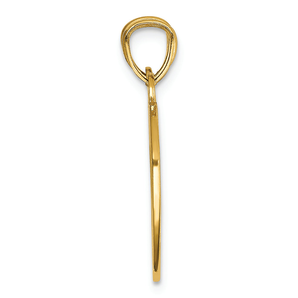 FJC Finejewelers 14k Yellow Gold Best Friends Heart Break Apart Charms
