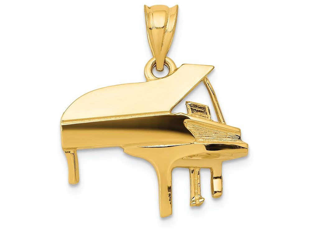 FJC Finejewelers 14k Yellow Gold Piano Charm