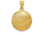FJC Finejewelers 14k Yellow Gold Basketball Charm