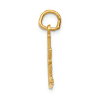 FJC Finejewelers 14k Yellow Gold I Love Music Charm