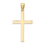 FJC Finejewelers 14k Yellow Gold Stick Cross Charm