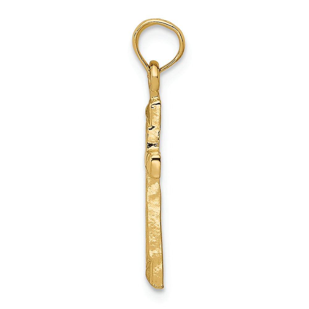 FJC Finejewelers 14k Yellow Gold Cross Charm