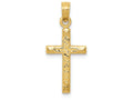 FJC Finejewelers 14k Yellow Gold Cross Charm