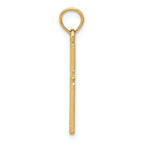 FJC Finejewelers 14k Yellow Gold Cross Charm
