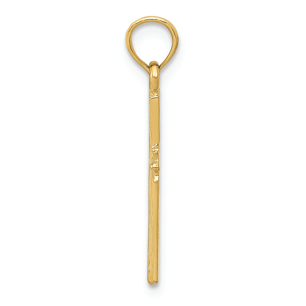 FJC Finejewelers 14k Yellow Gold Cross Charm