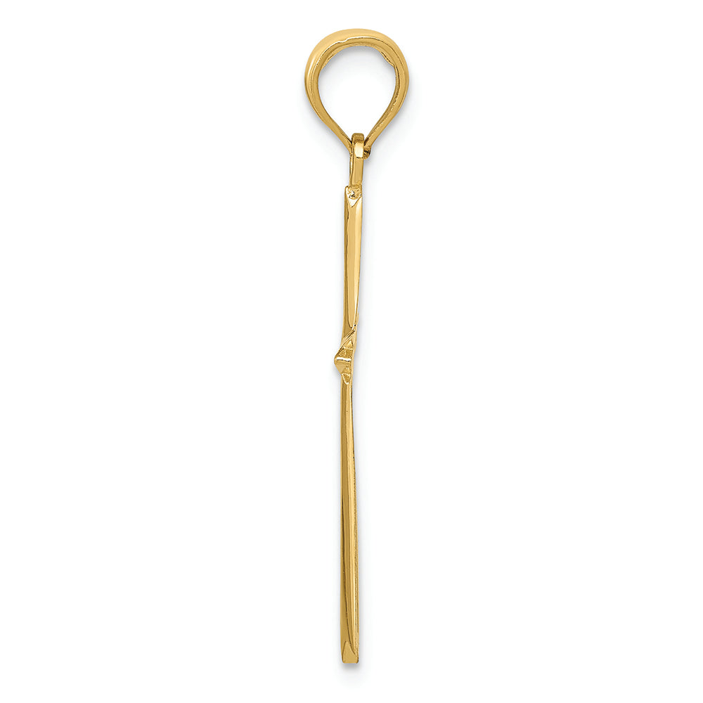 FJC Finejewelers 14k Yellow Gold Cross Charm