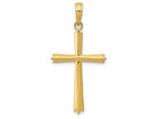 FJC Finejewelers 14k Yellow Gold Cross Charm