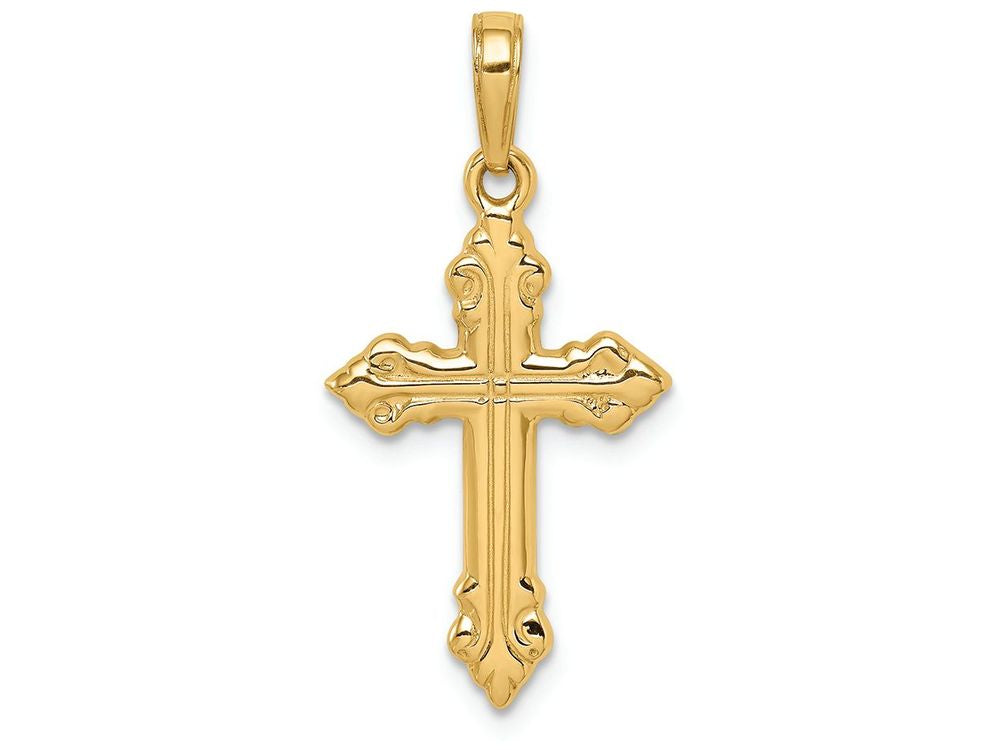 FJC Finejewelers 14k Yellow Gold Cross Charm
