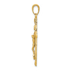 FJC Finejewelers 14k Yellow Gold Crucifix Charm